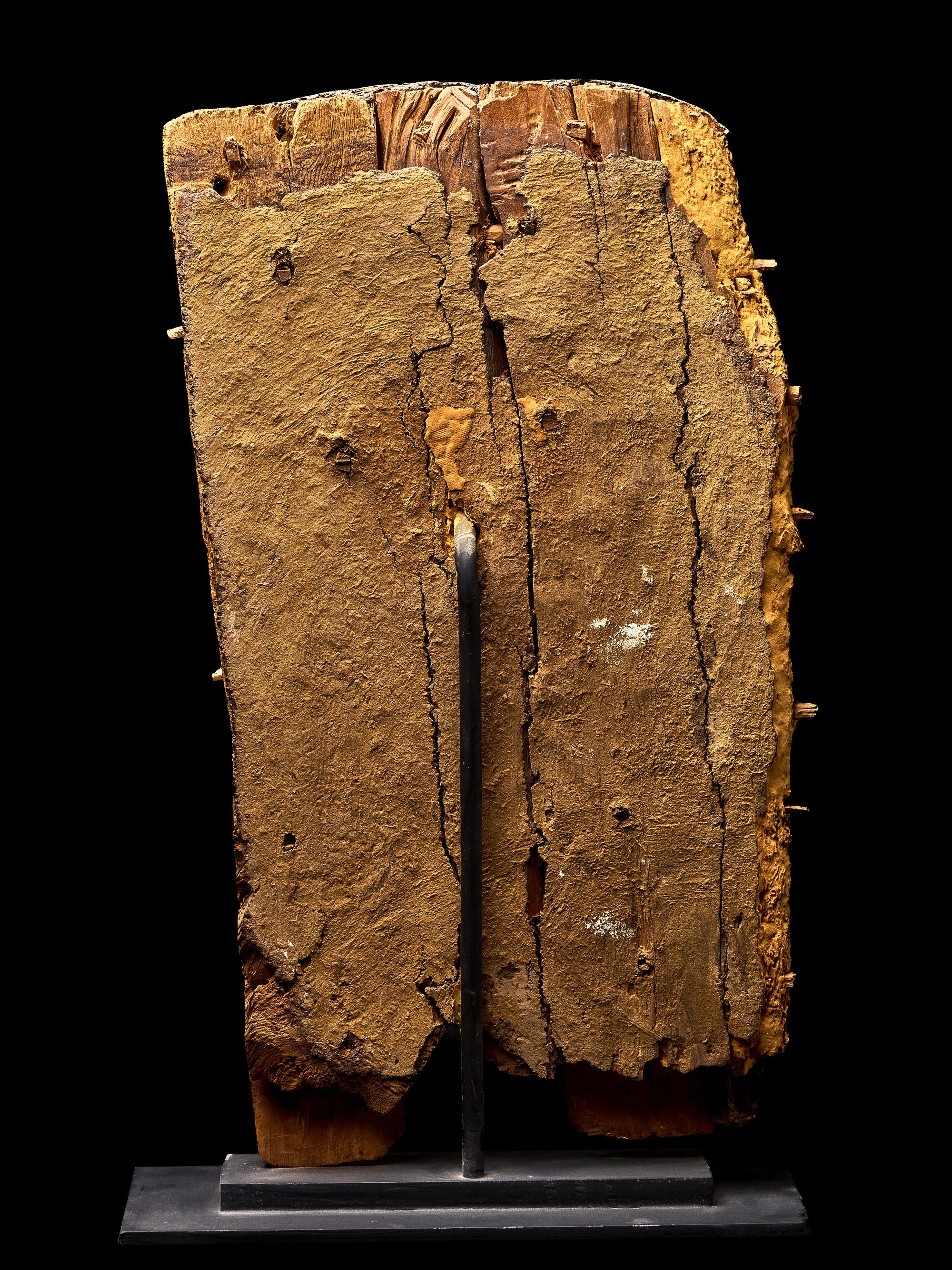 An Egyptian Painted Cartonnage Mummy Mask