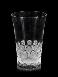 A Set of Ten Lalique Napsbury Tumblers