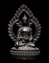 Four Asian Bronze Figures