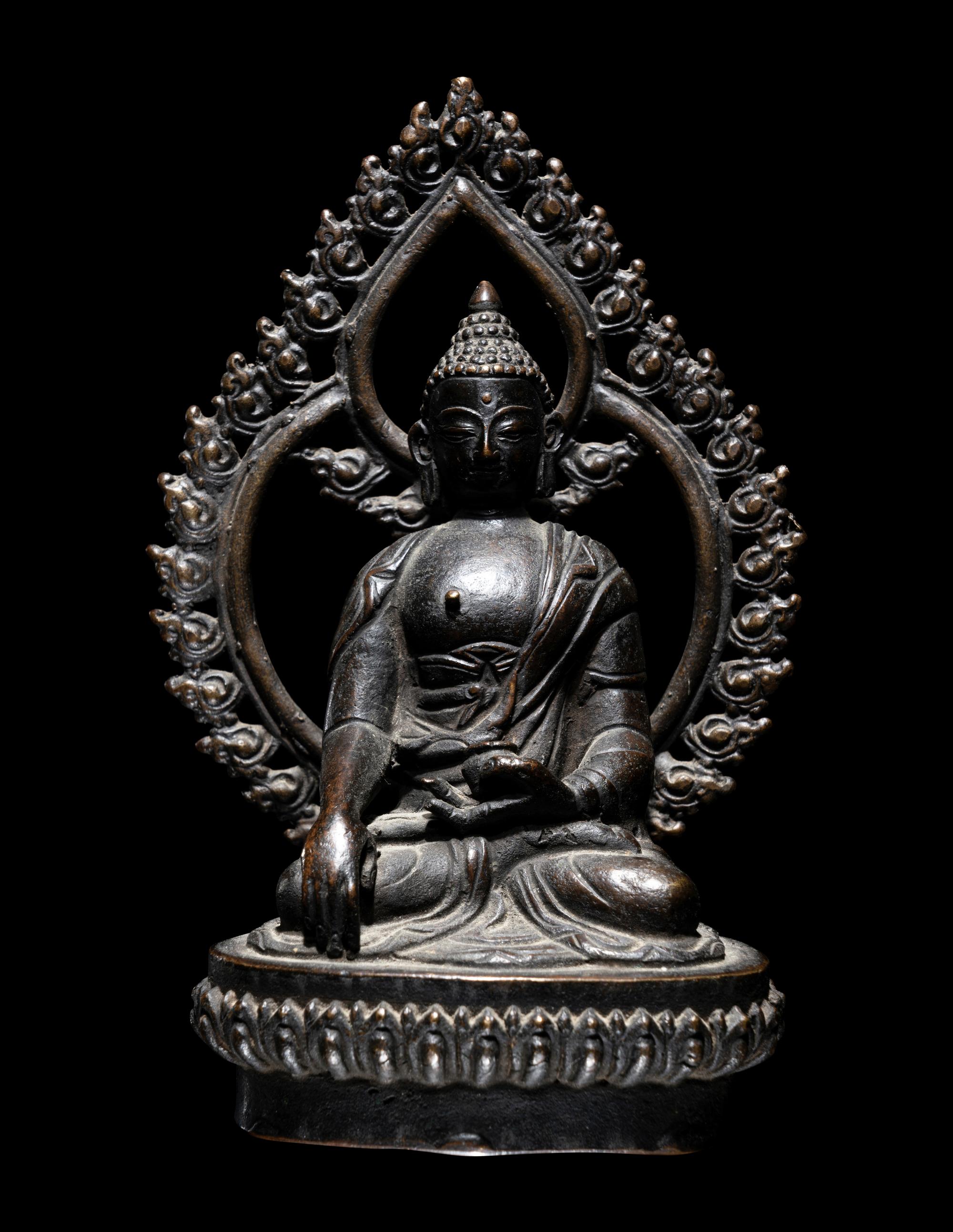 Four Asian Bronze Figures