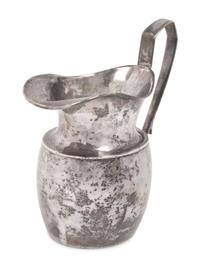 An American Silver Creamer
