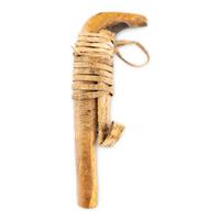 Plains Hide Scraper, with Tallies and Quilled Decoration