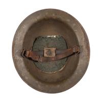 339th Infantry Division Tunic with Polar Bear Patch and white painted 1917 Helmet