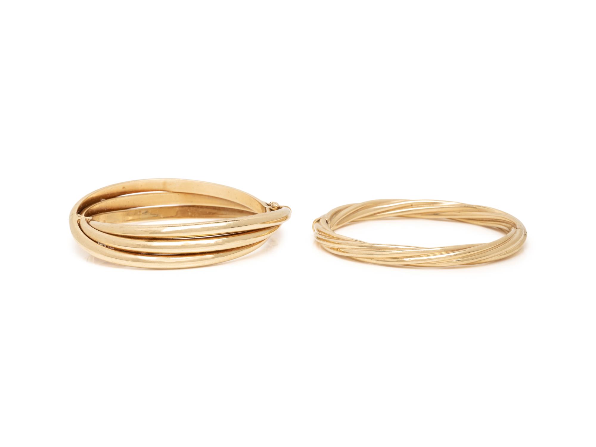 COLLECTION OF YELLOW GOLD JEWELRY