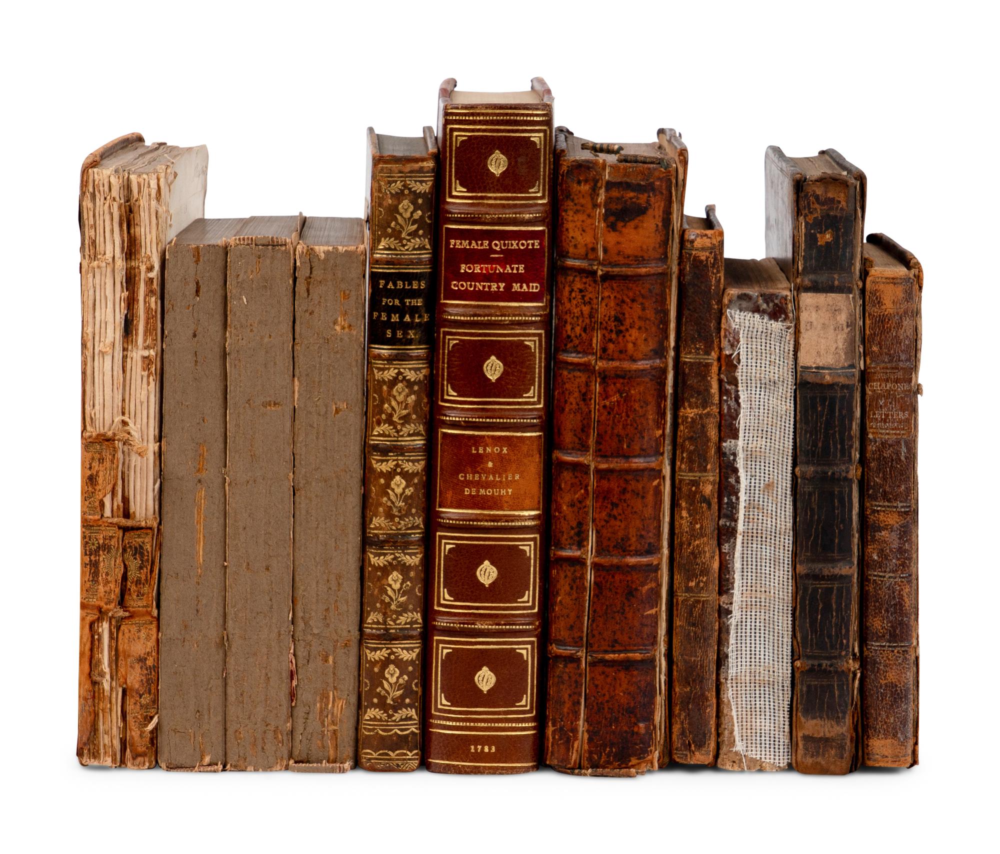 [LITERATURE - WOMEN AUTHORS]. A group of 12 titles by early English female authors and playwrights, comprising: