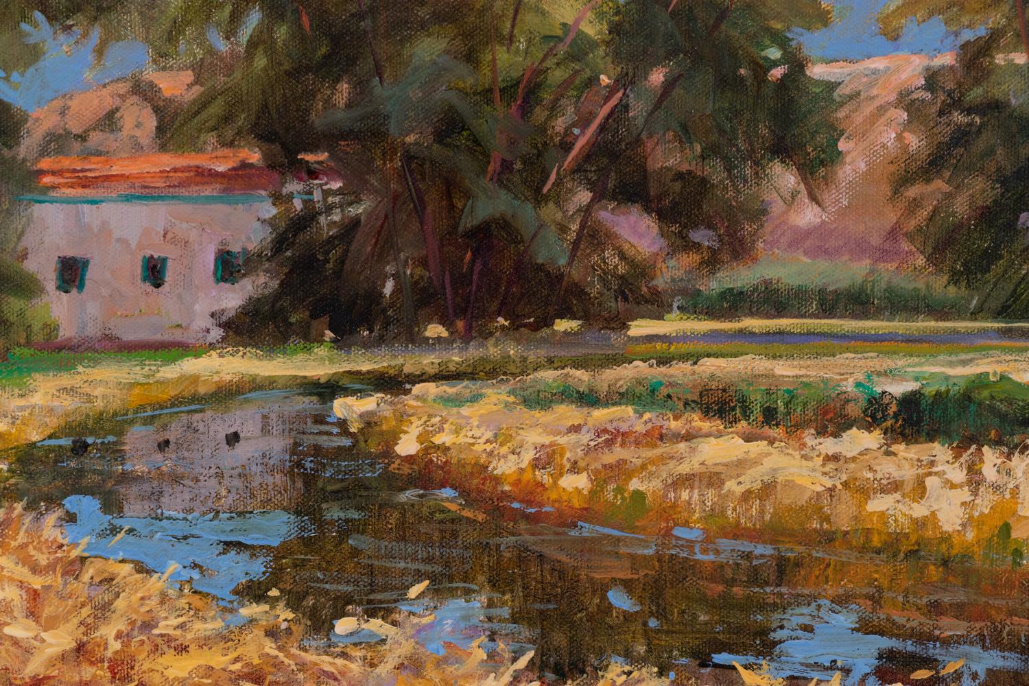 Two Works: Pathway to Elk Meadow and Barn and Marshes
