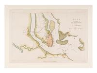 [MAP]. MARSHALL, John (1755-1835). Plan of the Siege of Charleston in S. Carolina . Philadelphia: C.P. Wayne, 1807.