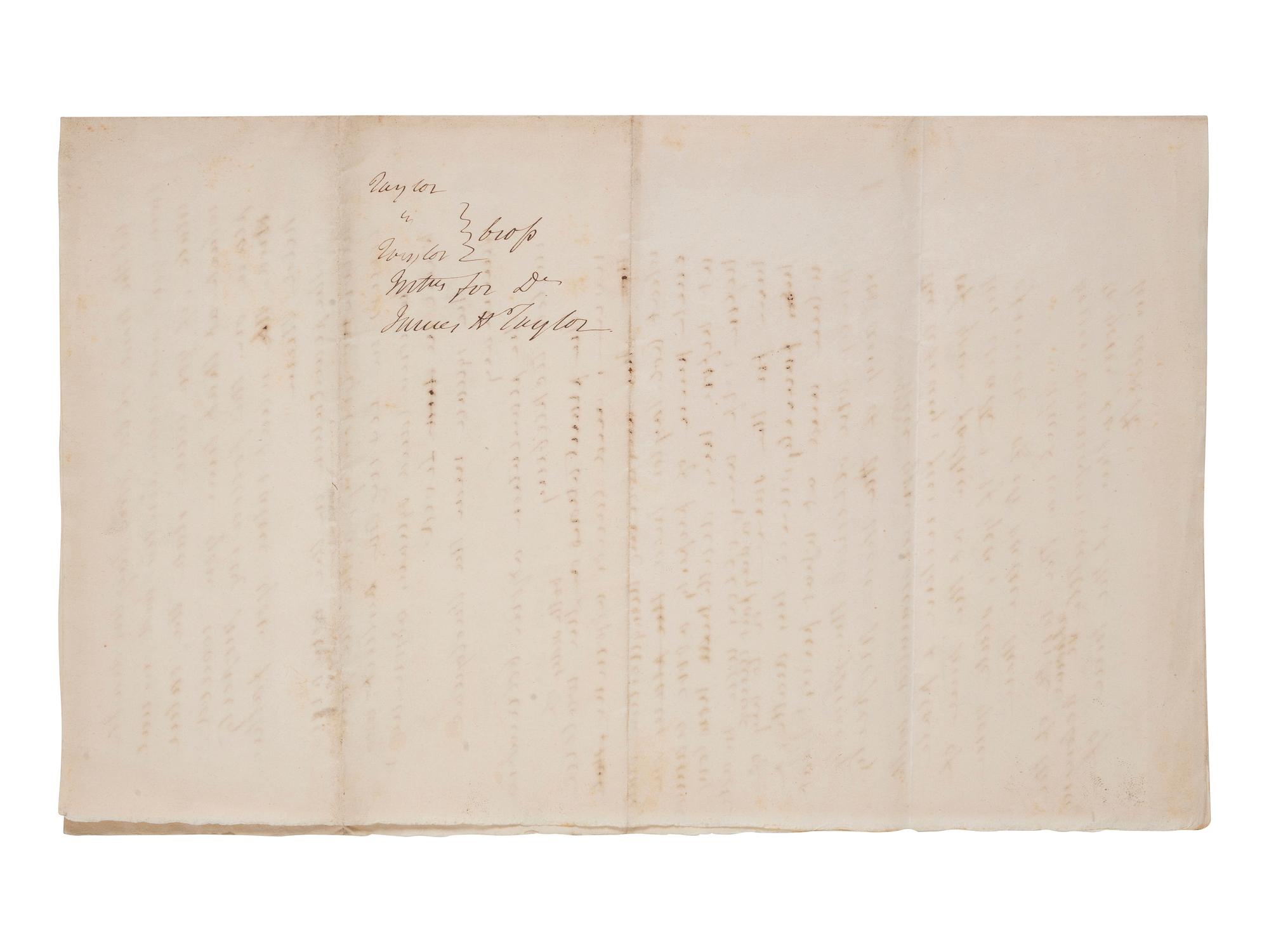 [ENSLAVEMENT & ABOLITION]. A group of 2 legal documents related to cases involving enslaved persons.