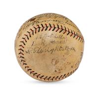 A 1927 Philadelphia Phillies Team Signed Autograph Baseball (Beckett Authentication Services)