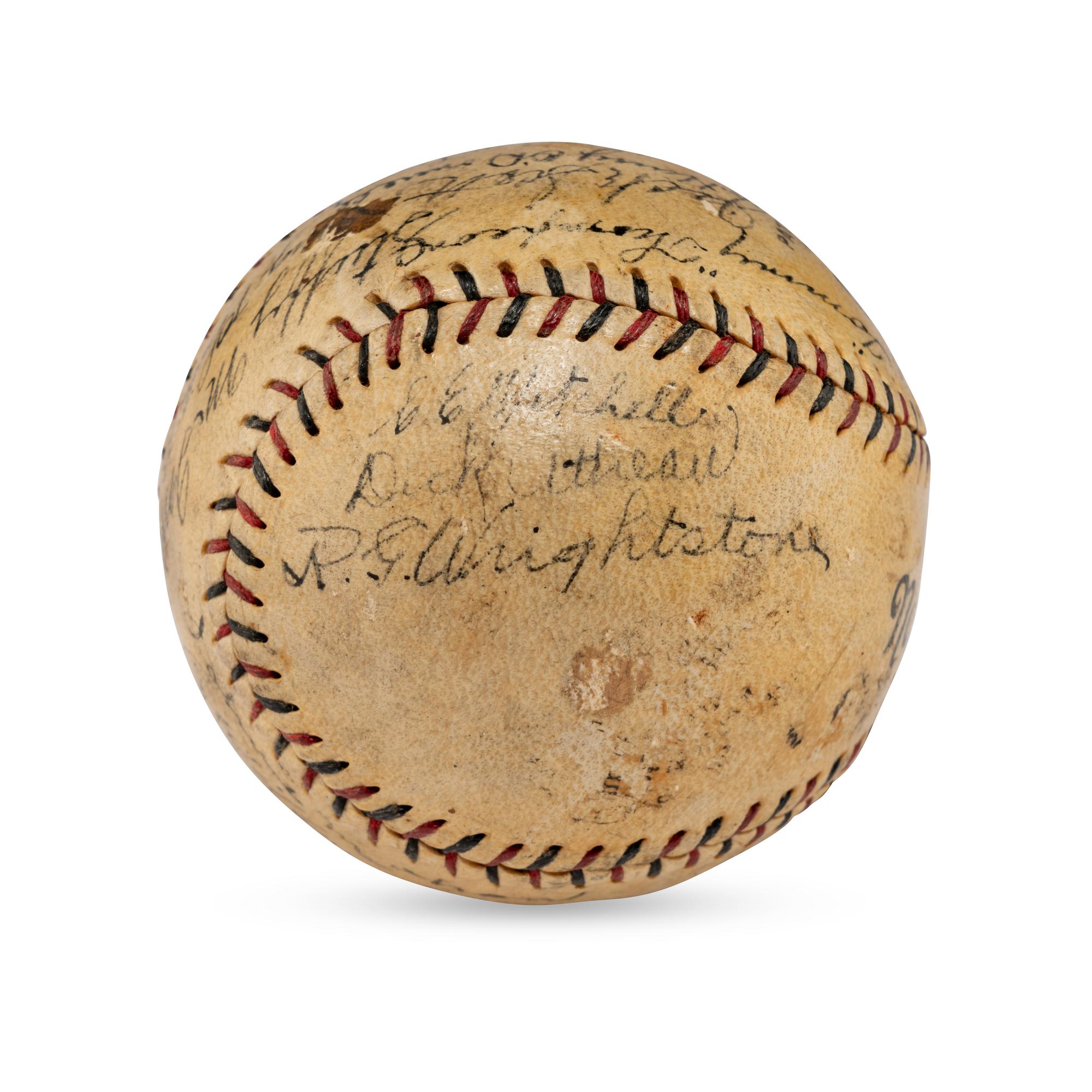 A 1927 Philadelphia Phillies Team Signed Autograph Baseball (Beckett Authentication Services)