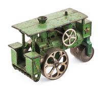 A Hubley Cast Iron Huber Road Roller