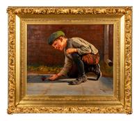Boy with Spinning Top