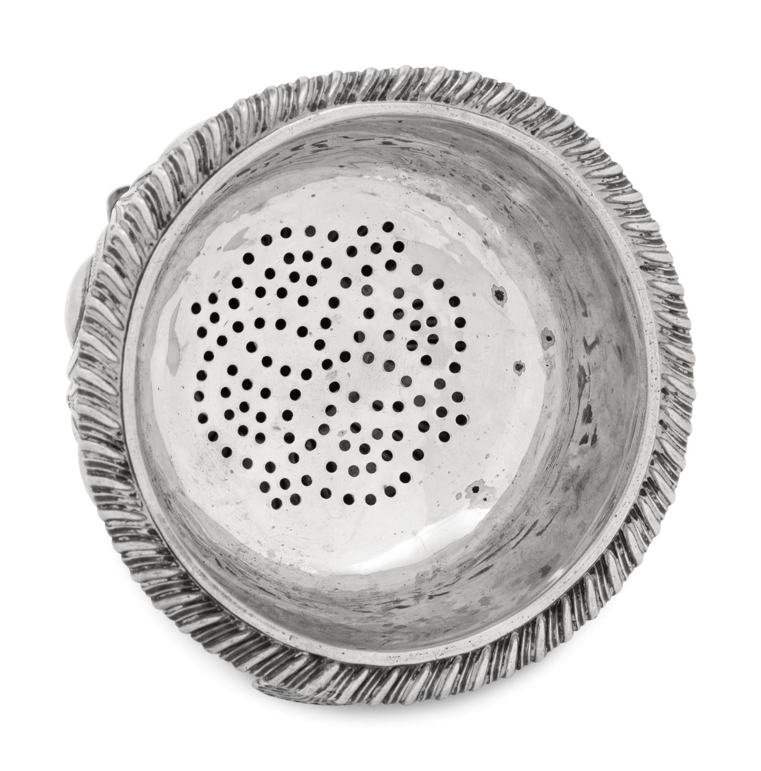 A George IV Silver Wine Funnel
