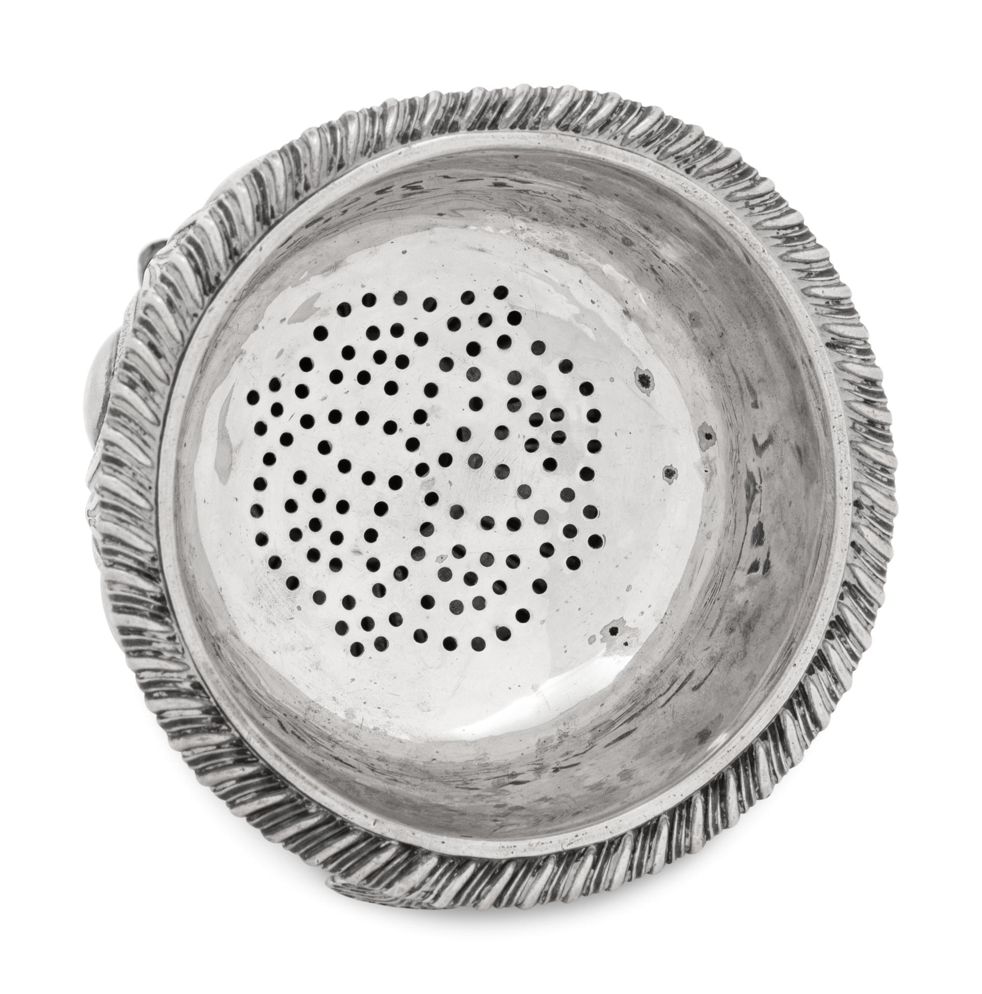 A George IV Silver Wine Funnel