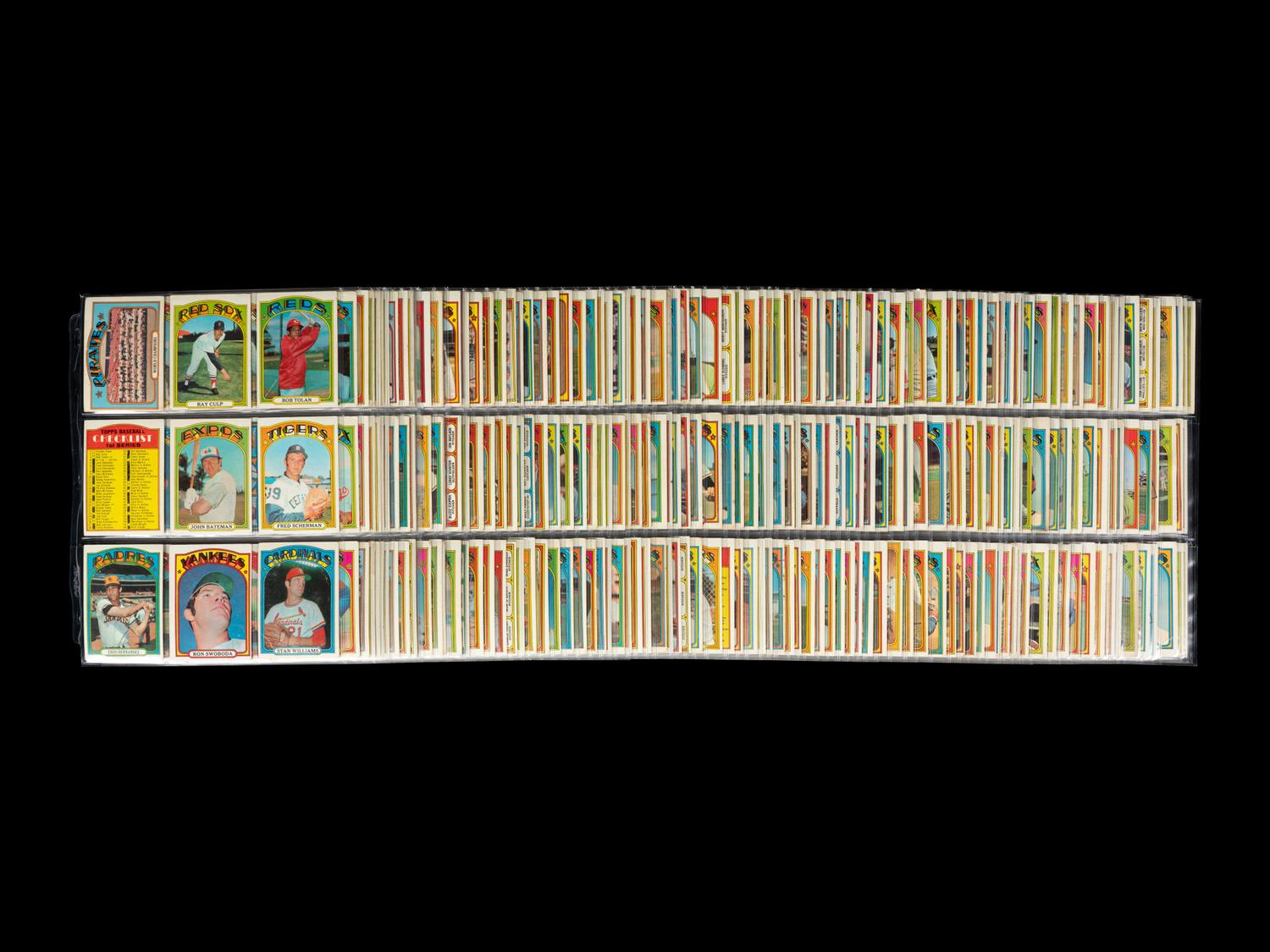 A Complete Set of 1972 Topps Baseball Cards (787/787),