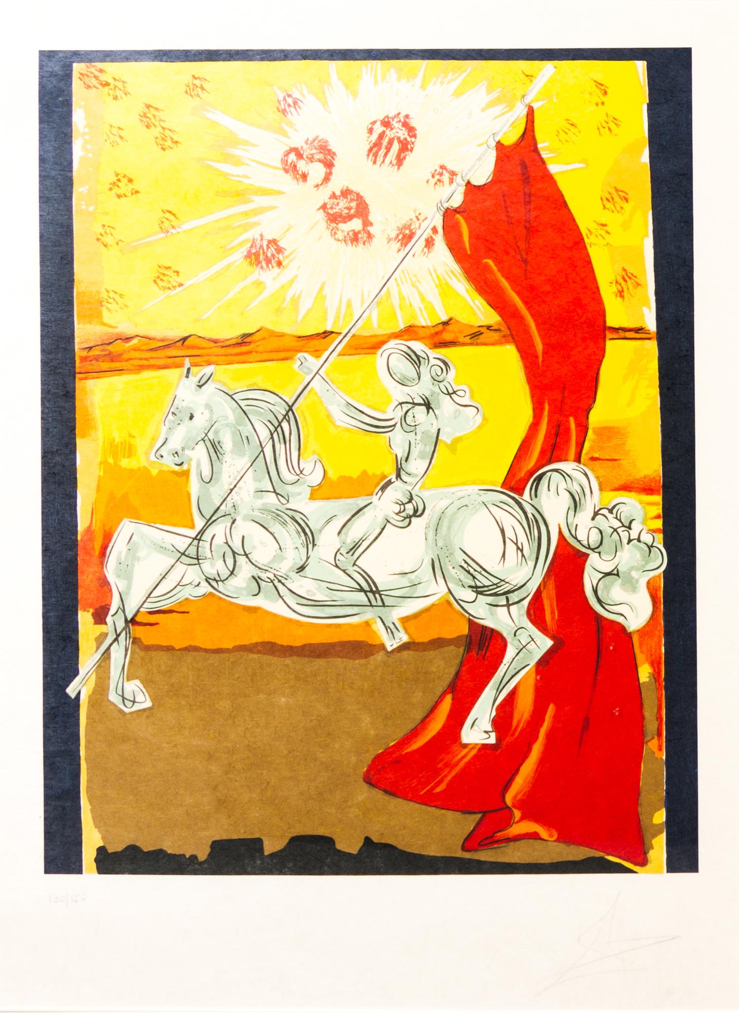 Salvador Dali, (Spanish, 1904-1998), Ivanhoe Suite: King Richard, Rowena, Overseer and Wilfret of Ivanhoe