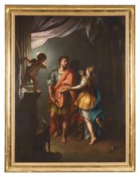 L'Invention de la Peinture (Dibutade Faisant le Portrait de son Amant), c. 1714-17