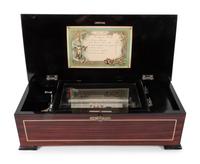 A Swiss Fortifsimo Piccolo Cylinder Music box