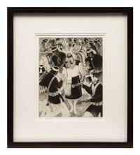Two Works: Keresan Dancers edition 25/50 and Apaches A-Visiting edition 46/75