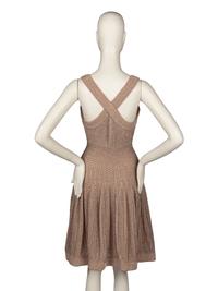 Alaïa Metallic Knit Dress