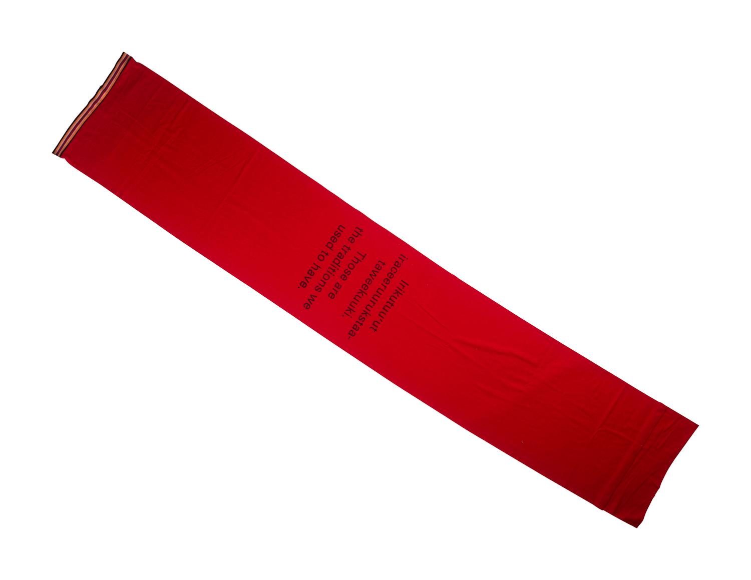 American War Mother's Ribbonwork Shawl, and Banner