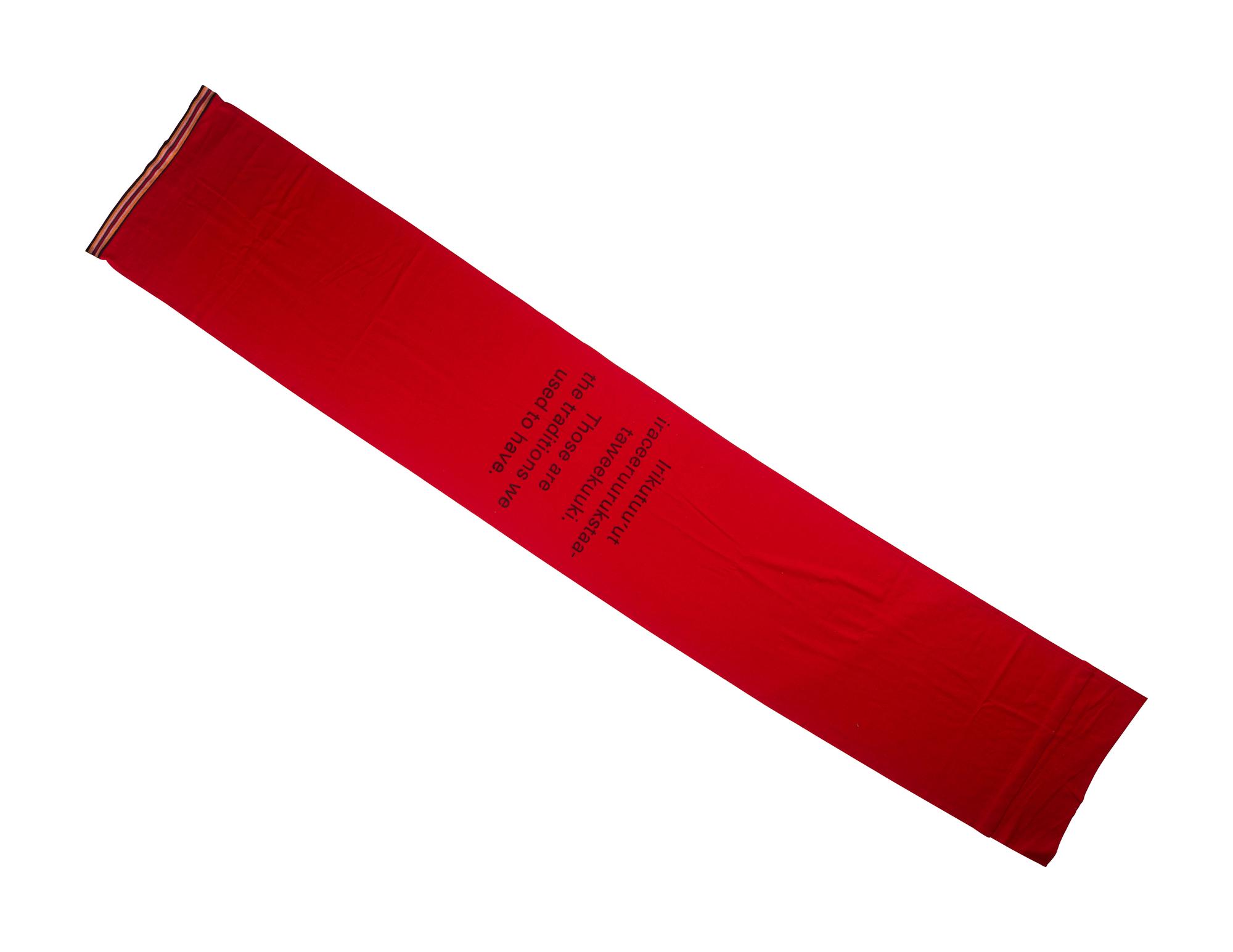 American War Mother's Ribbonwork Shawl, and Banner