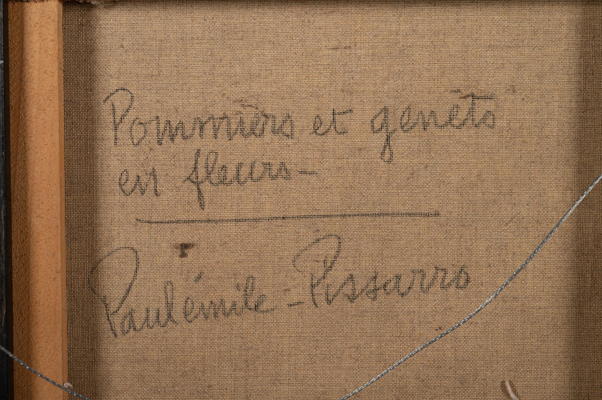 Pommiers et genêts en fleurs