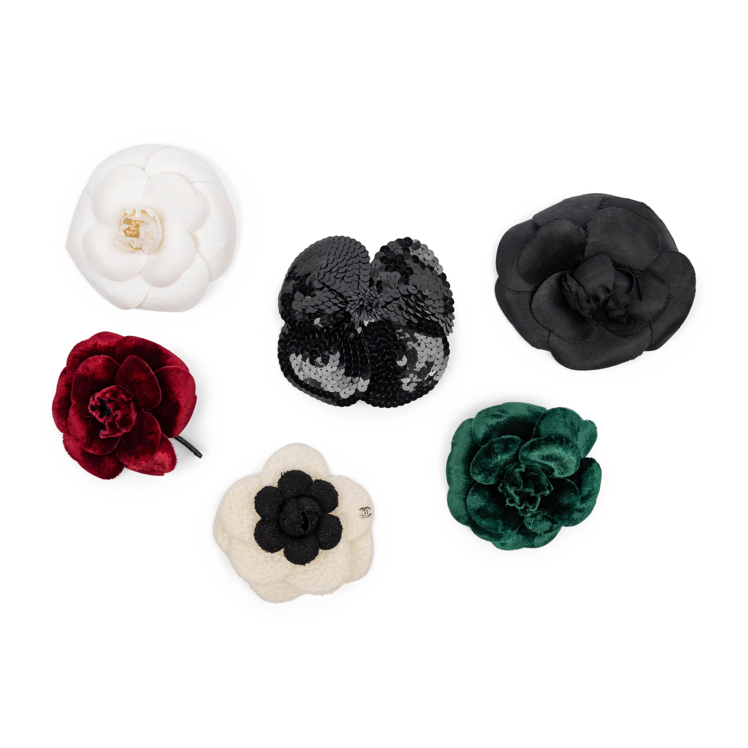 Chanel, Six Camellia Brooches