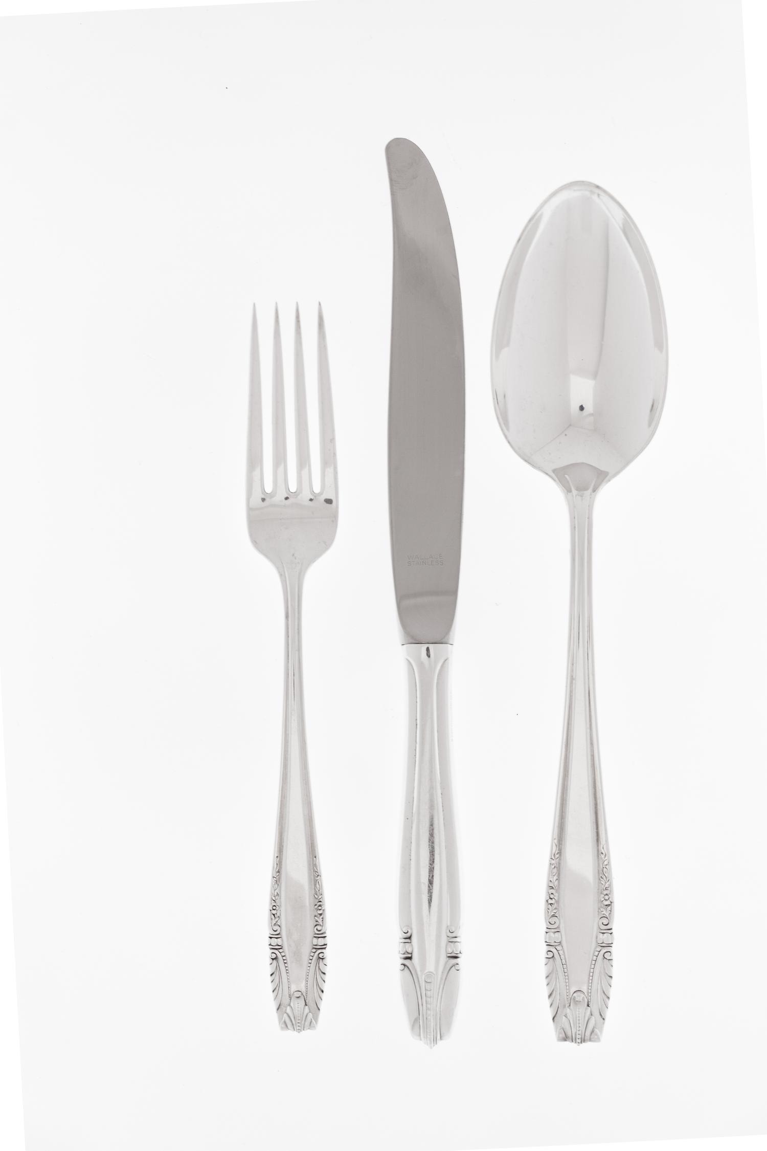 An American Silver Flatware Service