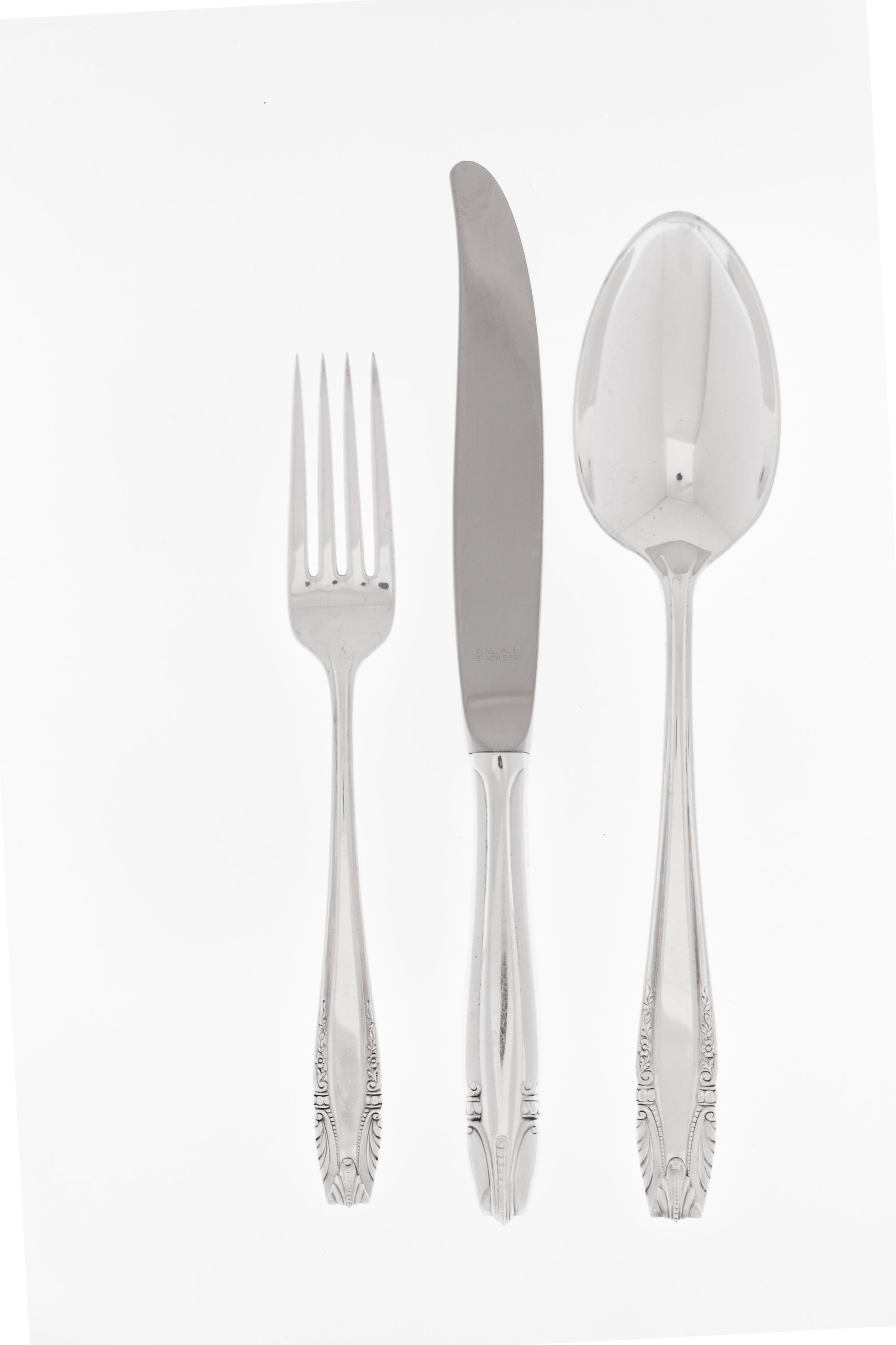 An American Silver Flatware Service