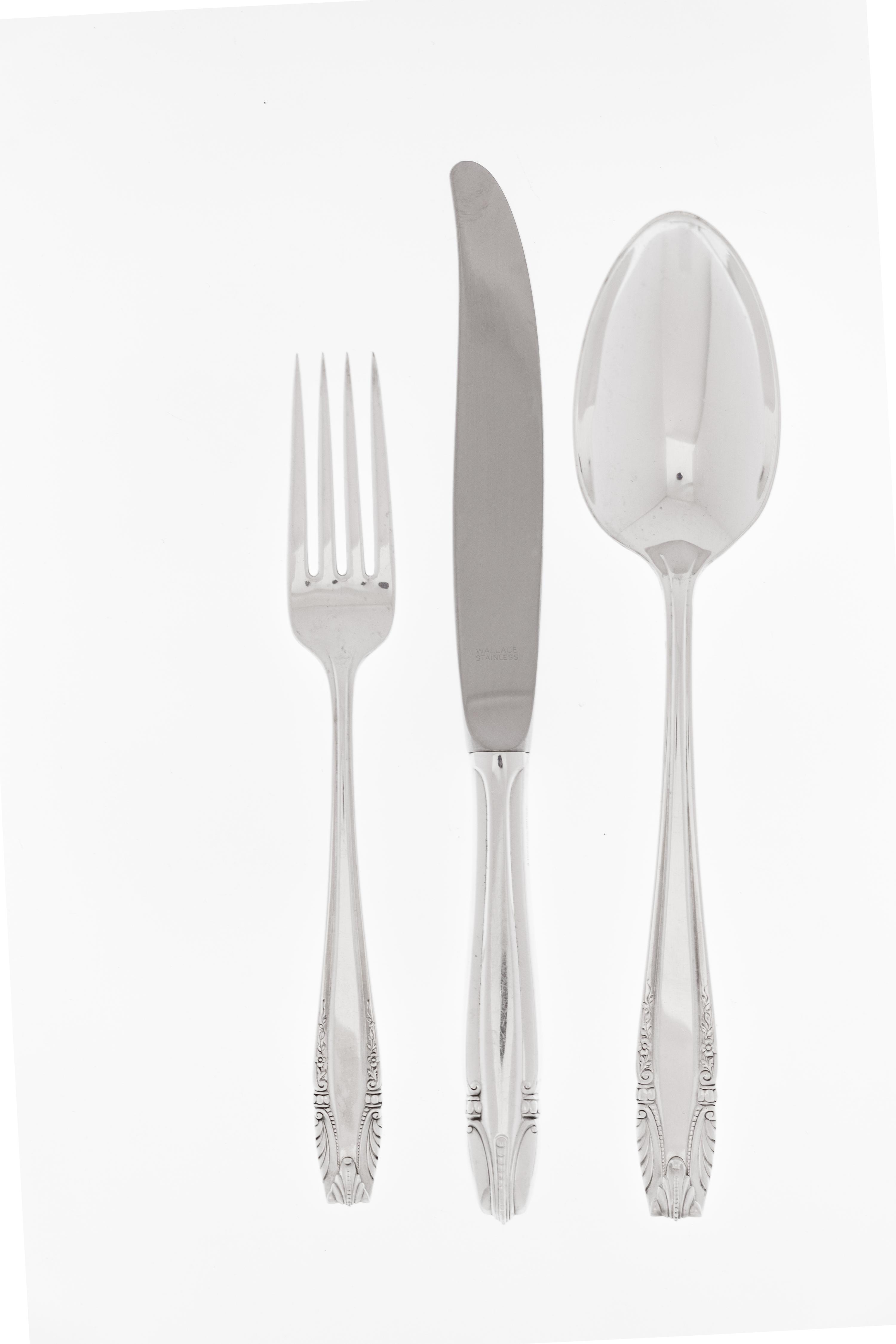 An American Silver Flatware Service