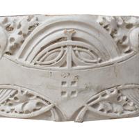 Four Sullivan Designed Terra Cotta Fragments from the Carson Pirie Scott Building 17" W x 18" D x 6" H each — United States, 1899