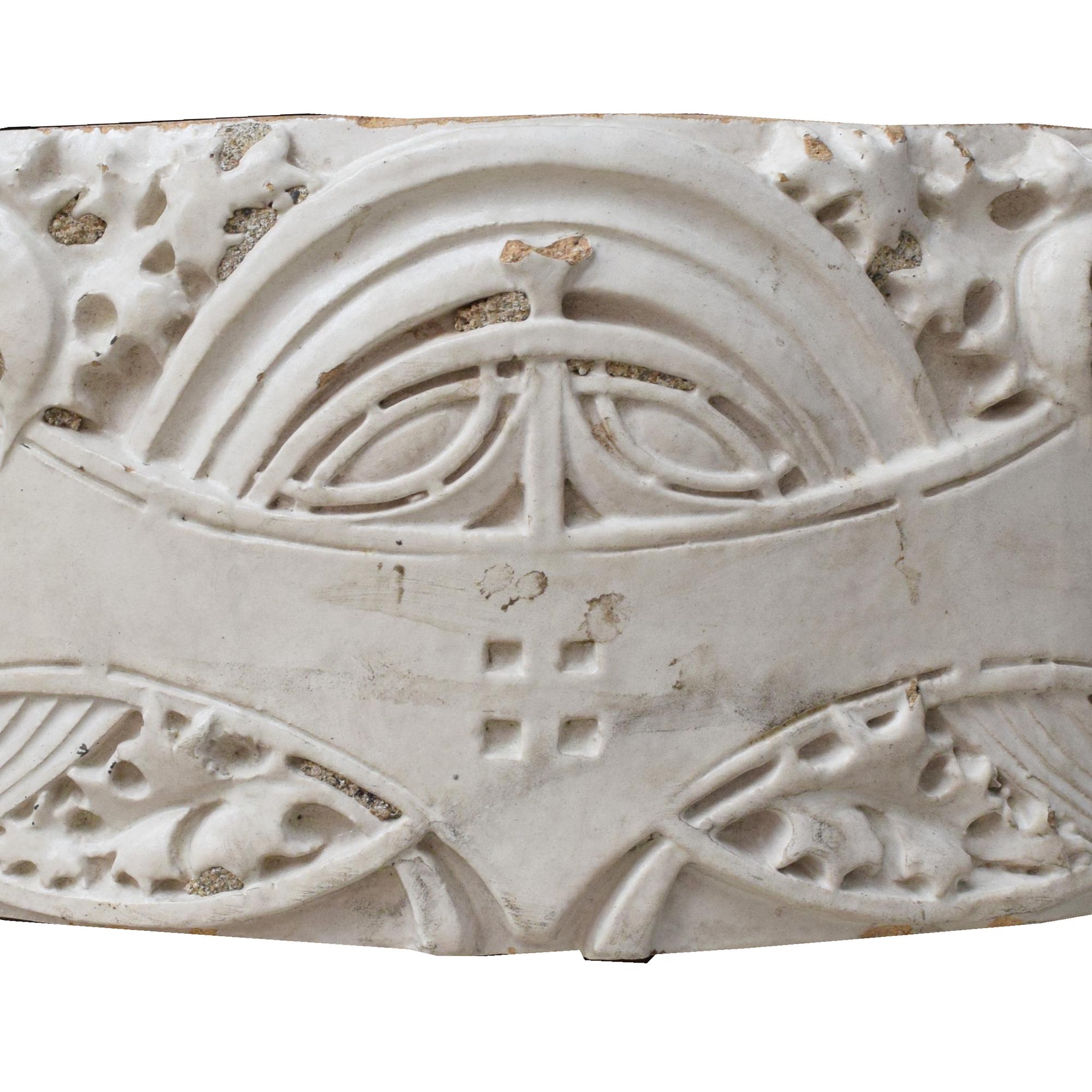 Four Sullivan Designed Terra Cotta Fragments from the Carson Pirie Scott Building 17" W x 18" D x 6" H each — United States, 1899