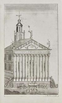 John Morton (English or American, 18th century), A rare engraving of Carpenter's Hall, circa 1790