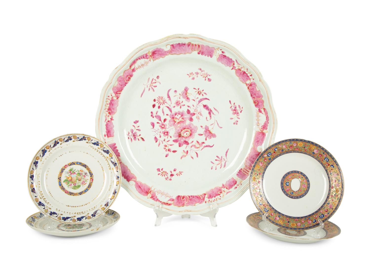 Five Chinese Export Articles — 18TH/19TH CENTURY