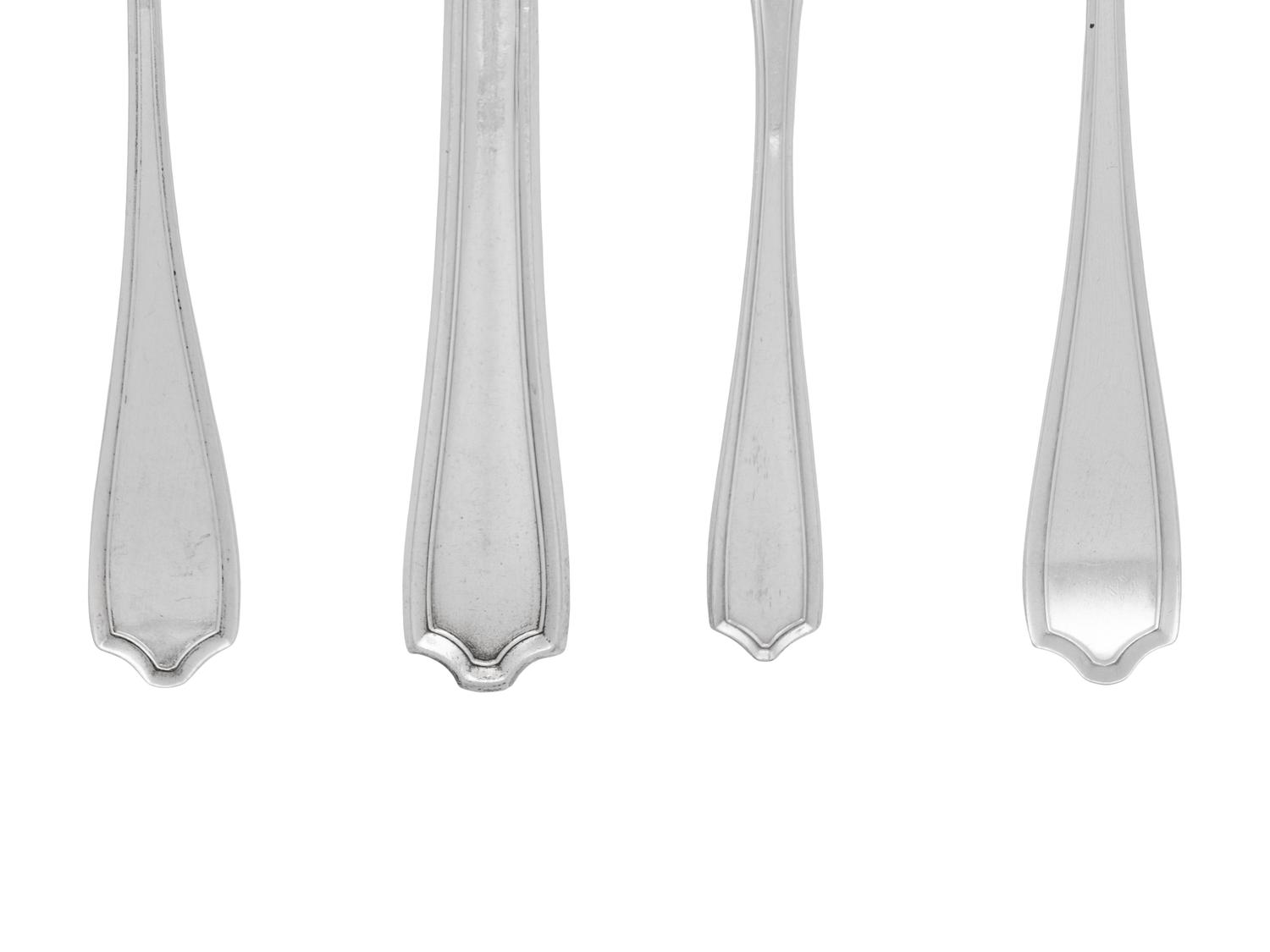 An American Silver Flatware Service