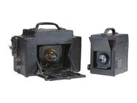 [CAMERAS]. Trio of Graflex and Speed Graphic cameras.