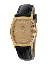 OMEGA, 18K YELLOW GOLD 'DEVILLE PRESTIGE' WATCH