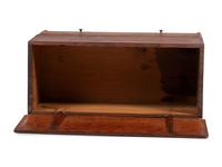 A Country Federal Stained Pine One-Drawer Blanket Chest