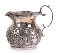A Victorian Silver Three-Piece Tea Service