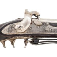 US Springfield Model 1828 (1816 Type III) Conversion Musket with Tinned Finish