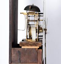 A George III Style Mahogany Tall Case Clock