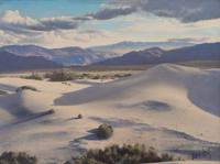 Group of Two Paintings, Desert Landscape I and Desert Landscape II