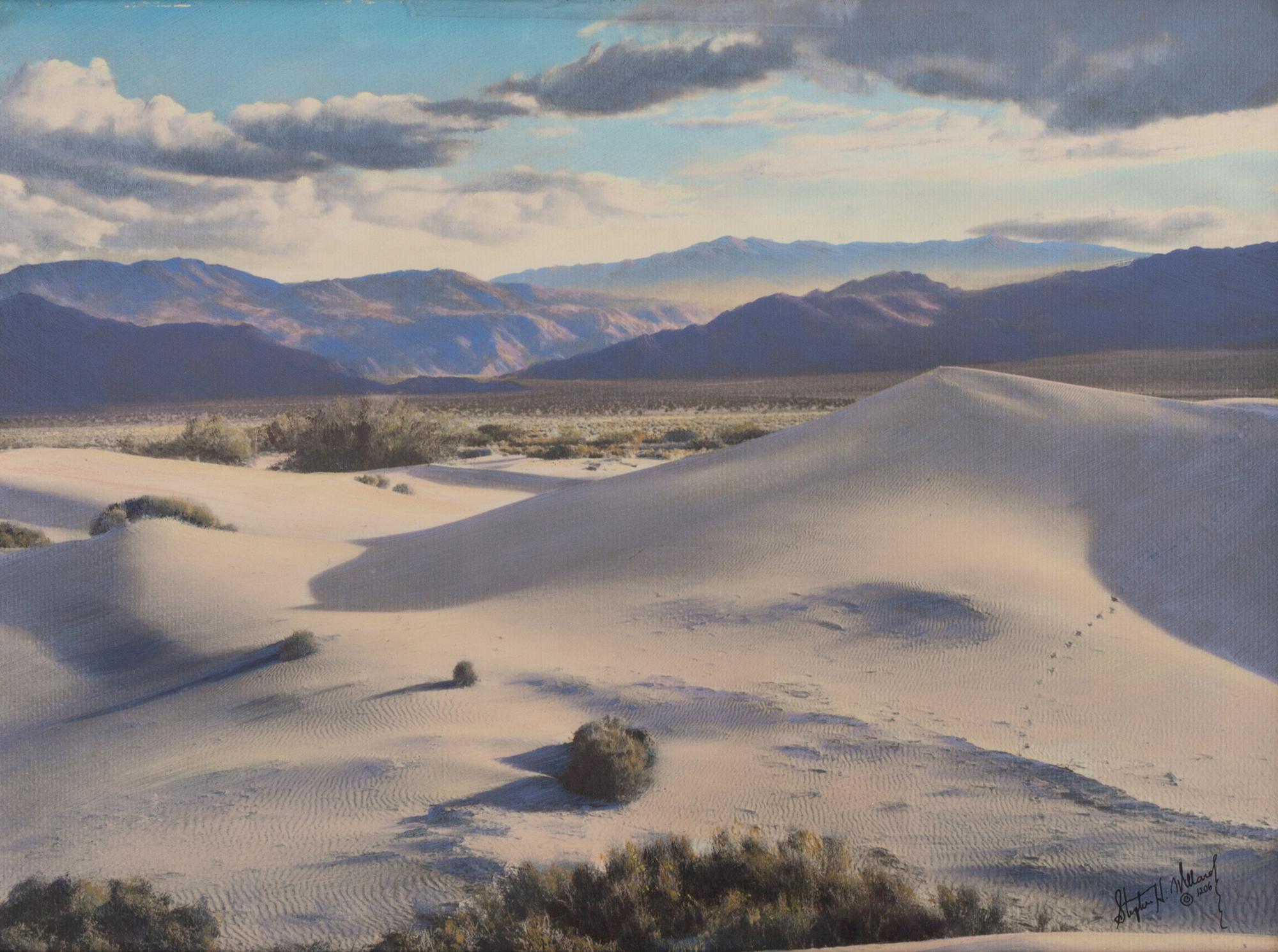 Group of Two Paintings, Desert Landscape I and Desert Landscape II