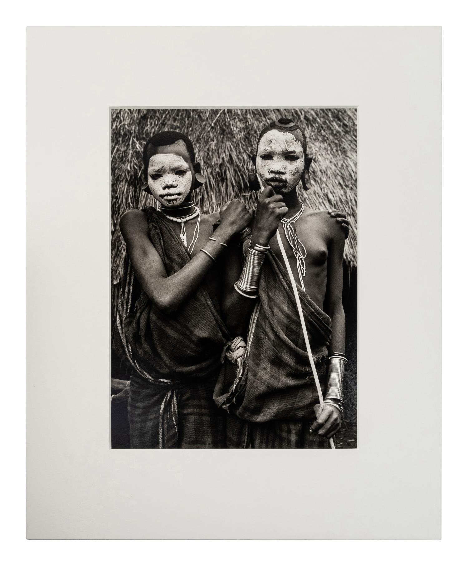 Sebastião Salgado (born 1944) Portraits in the Surma Village of Bebeletsho, In the Maji Region, South Region, South Omo, Ethiopia, 2007