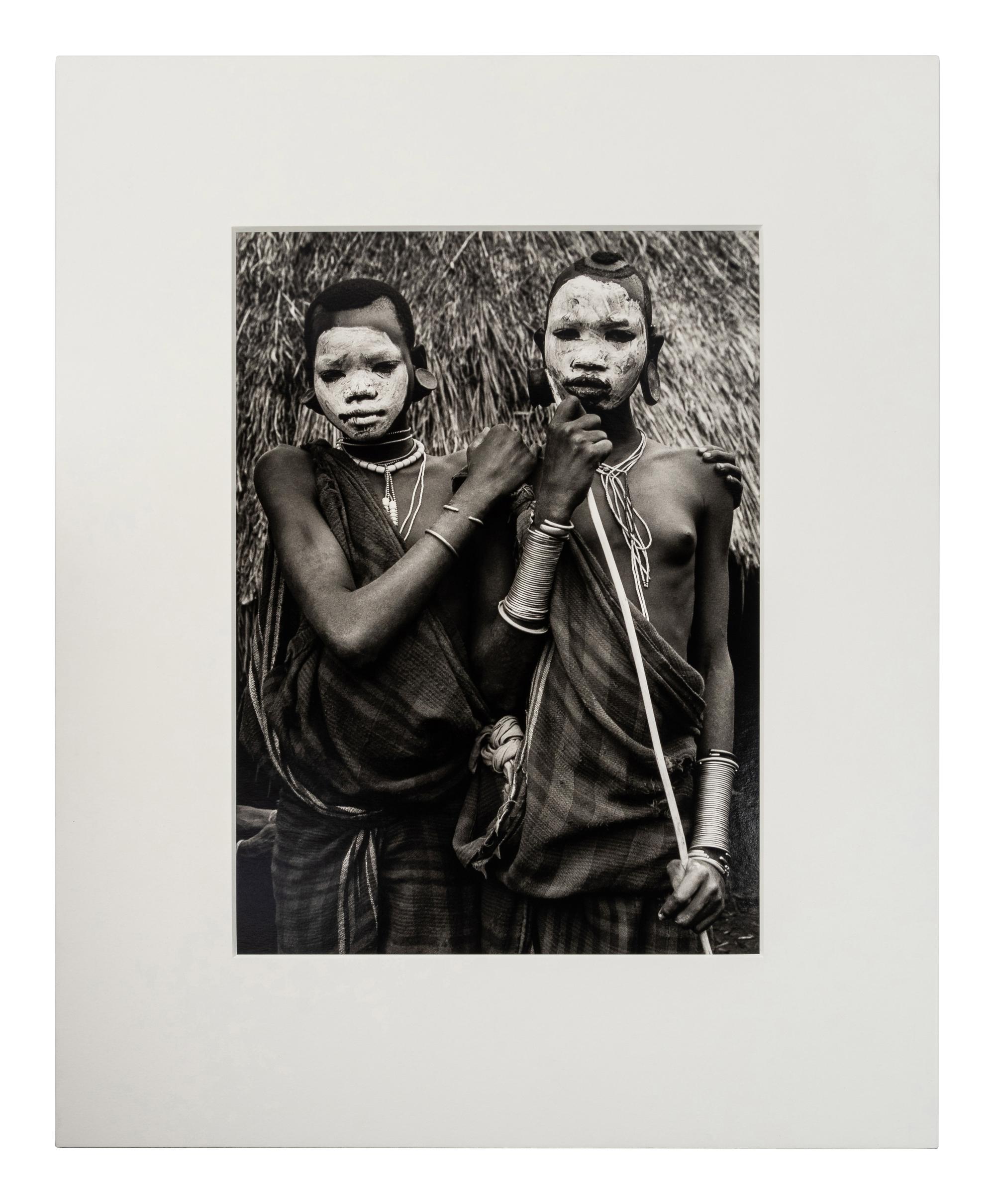 Sebastião Salgado (born 1944) Portraits in the Surma Village of Bebeletsho, In the Maji Region, South Region, South Omo, Ethiopia, 2007