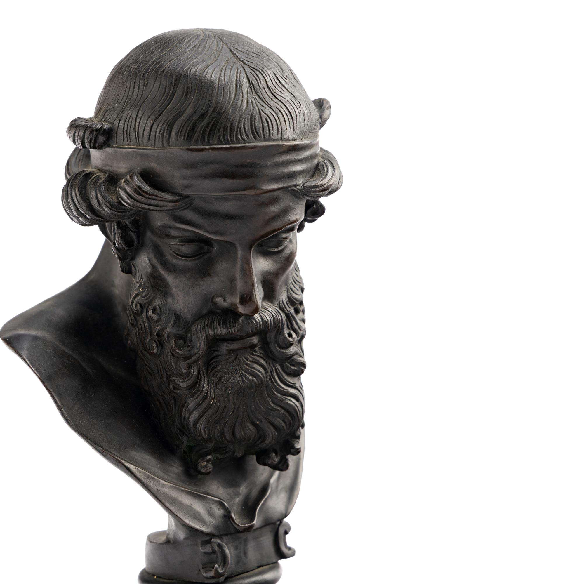 A Collection of Bronze and Cast Metal Busts