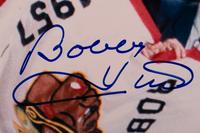A Group of Chicago Blackhawks Signed Autograph Items (Including Bobby Hull, Stan Mikita and Tony Esposito),
