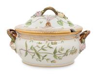 A Royal Copenhagen Flora Danica Porcelain Covered Tureen
