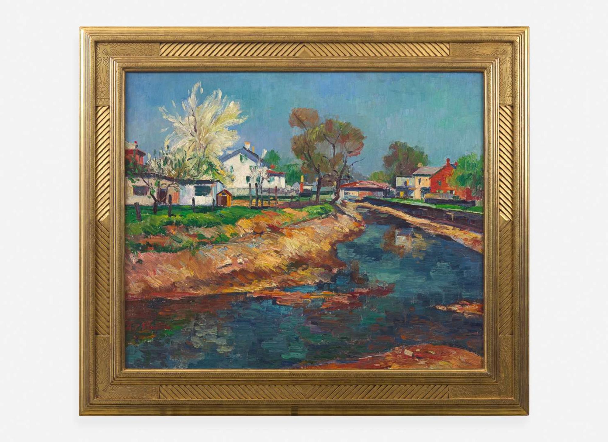 Antonio Pietro Martino (American, 1902-1989) - The Canal (New Hope)